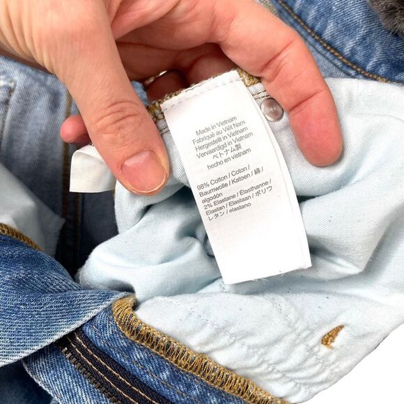 J. Crew High-rise '90s classic straight jean in Scuttle wash Sz 29 - Picture 7 of 7